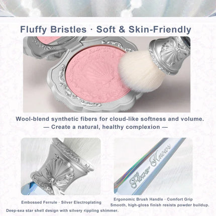 Flower Knows Shell's Jewel Angled Blush Brush