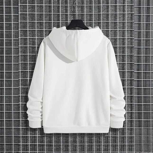 Autumn Winter Daily Casual Sporty Jogging Hoodies Male Home Outdoor Comfort Warm Pullover Italy Fashion Men's Hooded Sweatshirts