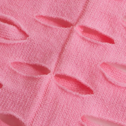 ROMWE Kawaii Sexy Super Elastic Hollow Out Lingerie Dress