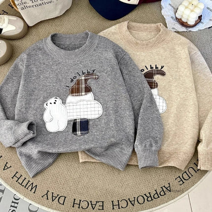 Children's Sweaters for Autumn Winter Kids Boys' Tops Kids' Sweaters Baby Girls' Pullover Sweater