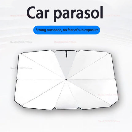 Portable Car Sunshade Inside Front Windshield UV Sun Protector Insulation Sun Block UV Protectant Dash Cover