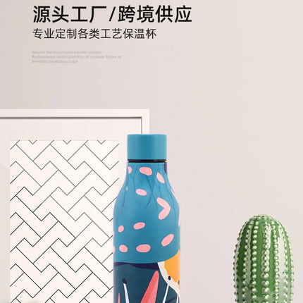 Cup Thermal Bottle for Coffee Travel Mug Insulated Tumbler School Water Bottle Stainless Steel Thermo Thermos Hot Themo Carry