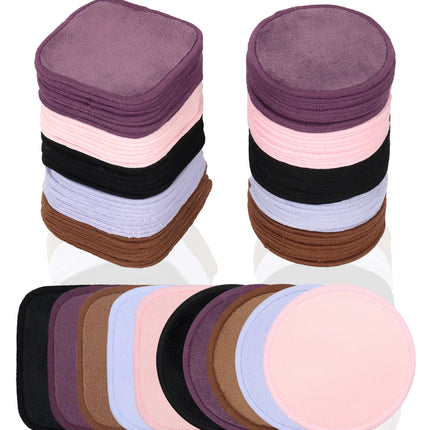 10 /20/30 Reusable Makeup Remover Pads, a Gentle Facial Cleansing Sponge Suitable for All Skin Types, Odorless, Beauty Tool