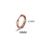Rose Gold Color 16mm / 1PC