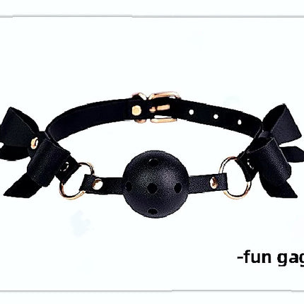 Elegant SM Bowknot Bondage Set Delivers Collar Leash Gag Handcuffs Ankle Cuffs And Whip For Sensual Roleplay Costume Exploration