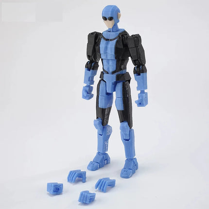 3D Printed Dummy 13 Invincible Boy Titan Model Multi-jointed Movable Action Figure Desktop Ornament Animation Model For Kids Fan