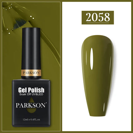 Parkson 12ML Nail Gel Polish HEMA TPO FREE Full Coverage 279 Color Gel Pigment Professional Nail Art Long Lasting Gel Varnish