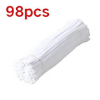 98pcs white