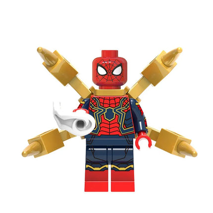 New 5cm Marvel Spider-Man Venom Building Block Figures Assembleable Figure Desktop Ornament Decorations Best Gifts for Childrens