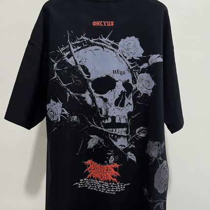 NEW Men's T-shirt Gym Fitness Male Training Workout Tee Top Short Sleeve Cotton Comfort Streetwear Oversized Shirts Men Clothes