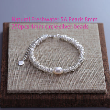 VENTFILLE 925 Sterling Silver Butterfly Bracelet for Girl Bead String Design Insect Fashion Versatile Jewelry Gift Dropshipping