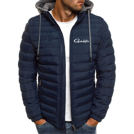 Gamakatsu Fishing 2024 Men's New Autumn and Winter Seven Colour Hooded Jacket Printing Design Exquisite Hooded Coat Tops