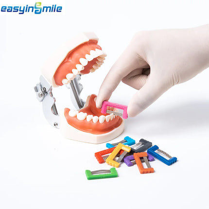 Easyinsmile IPR Orthodontics Stripping Dental Kit Interproximal Reduction Strips Polish Tooth Enamel Reduce Serrated Saw