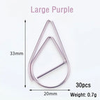 Large Purple 30pcs