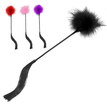 Feather Sex Whip Bondage Spanking Paddle Play Tickled Whip Fetish Sex Toys For Woman Couples Adult Games Exotic Accessories