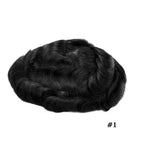 1# / 110% / Straight Toupee|6x8
