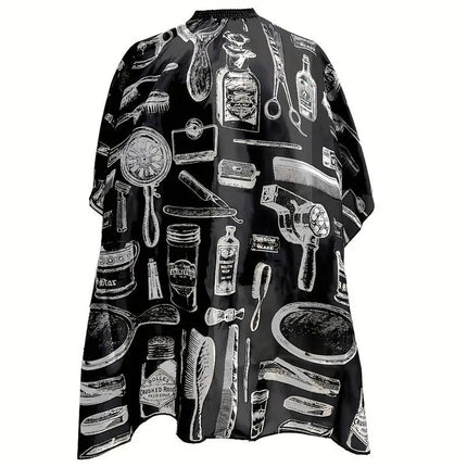Professional Hair Cutting Apron Salon Barber Cape Hair Cutting Waterproof Cloth Hair Cutting Apron Barber Accessories C0027A
