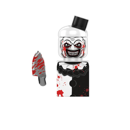 Blind Box Building Blocks TP1011 Halloween Horror Jason Sally Leather Face Jack Character Figures Bricks Game Toys Festival Gift