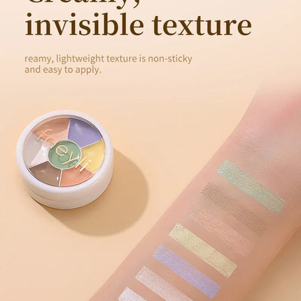 Multifunction Concealer Palette Matte Contour Concealer With Brush Covering For Dark Circles Concealer Cream Makeup Cosmetics