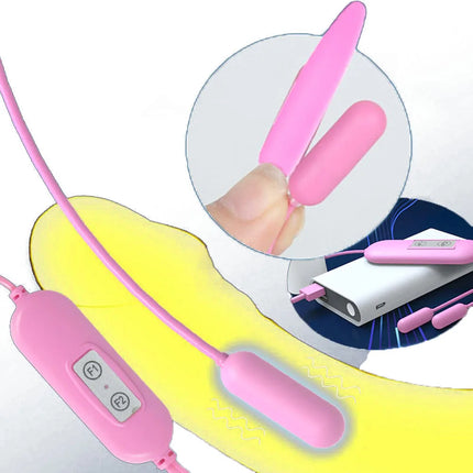Urethral Dilator Vibrator USB Power Tiny Jump Egg Massage Mini Stick Masturbation Clitoral Remote Control Orgasm Squirt Sex Toys