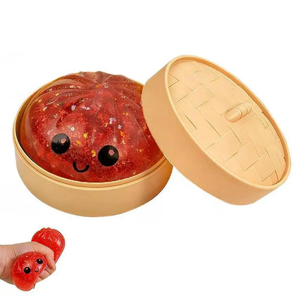 Oversized Dumpling Sensory Squeeze Toy For Realistic Play And Stress Relief Decompression Dough Gift Toy 1pcs 2026 New