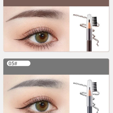 Eyebrow Pencil Waterproof Eyebrow Enhancers Long Lasting Brow Cosmetics Professional Makeup Brow 2mm Ultra-fine Eyebrow Pencil