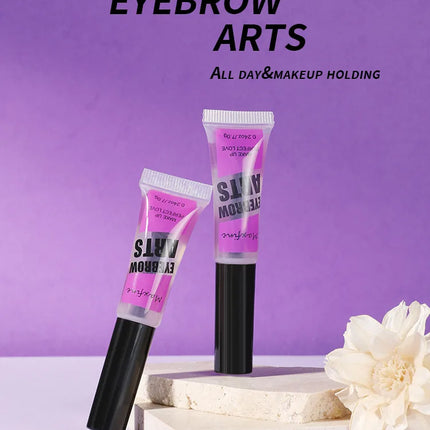 Transparent Hose Eyebrow Glue Waterproof Quick Drying Shaping Long Lasting And Non Smudging  Non Shedding Eyebrow Makeup