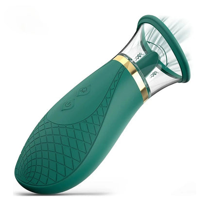 Tongue Licking Clitoris Vibrator Female Nipple Massager Three-Level Suction Vaginal Orgasm Masturbator for Women Adult Sex Toys
