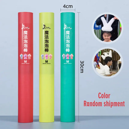 Bubble show rabbit Ear dinosaur Bubble shaped foam tubes Performance Magic Bubble Show Props Acrylic Pipe Suitable party