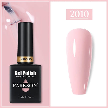 Parkson 12ML Nail Gel Polish HEMA TPO FREE Full Coverage 279 Color Gel Pigment Professional Nail Art Long Lasting Gel Varnish