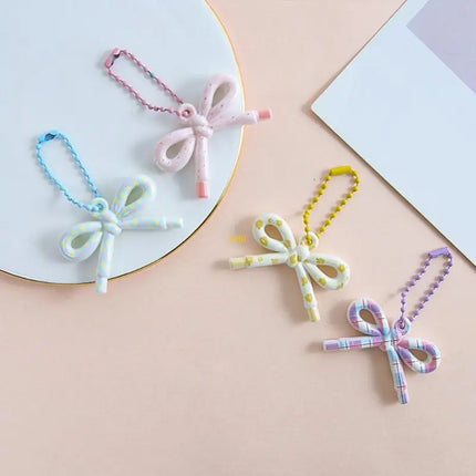 Whimsical Resin Bowknot Strand Trendy DIY Craft Supply For Jewelry Making Bag Decors
