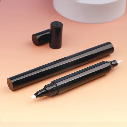 10/30/50pcs Empty Double-headed Triangle Stamp Eyeliner/ Four-forkhead Beard Stroke Pen/Eyebrow Pen Empty Tube Makeup Packing