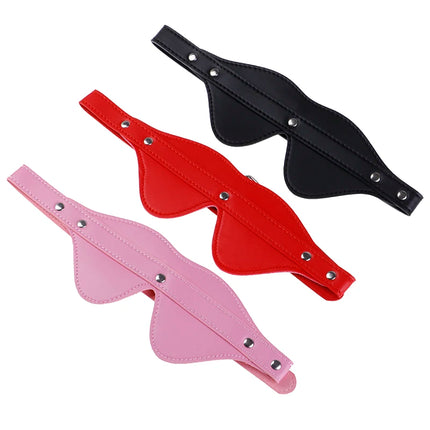Closed Eyes Adult Blindfold BDSM Sex SM Eye Mask Female Lesbian Gay Man Flirt Sadomasochism Tool Costumes Erotic Slave Sex Toys