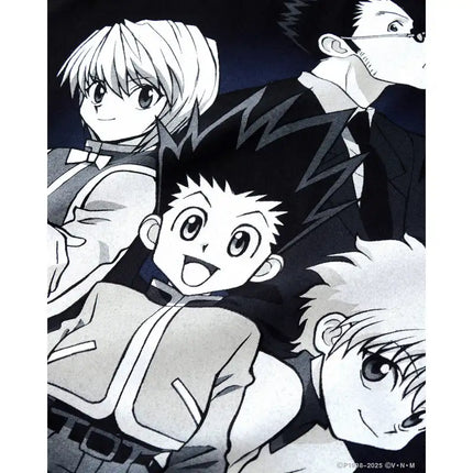 HUNTER X HUNTER X GEEKS RULE SILKCREEN PRINTING T SHIRT Women Men Overszied Y2k High Quality Cotton Loose Female Male Clothing