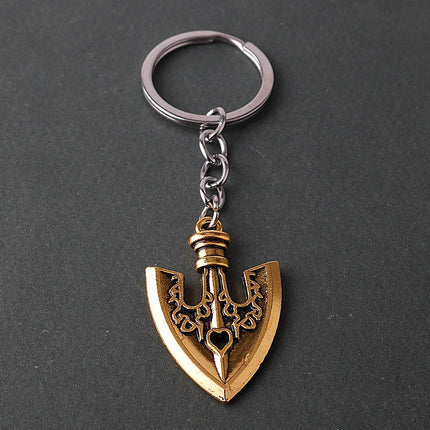 Anime JOJOS BIZARRE ADVENTURE Necklaces Kujo Jotaro Arrow Metal Pendant Chain Choker keychain Charm Gifts Jewelry collares