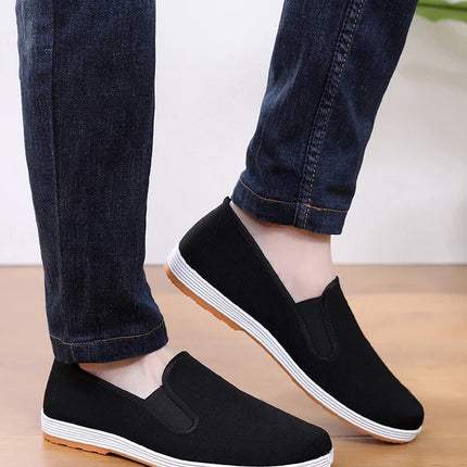 Neutral Chinese traditional Kung Fu cotton shoes Tai Chi martial arts training sports shoes breathable and wear-resistant sports