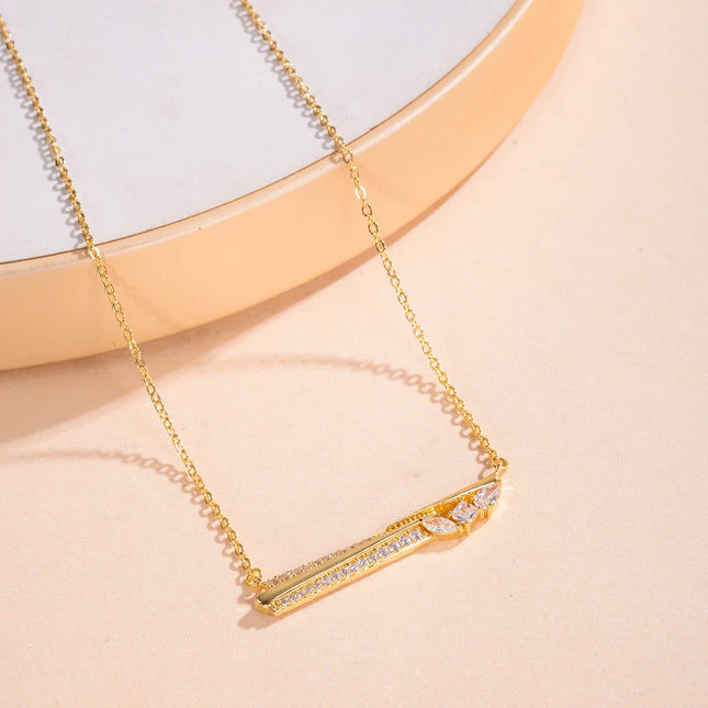 Minority Fashionable Bar Necklace for Women Gifts Gift Grace Feast Ball Wedding 1 dollar items