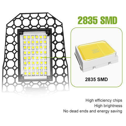 200W LED Garage Light Bulb E27/E26 Lamp 100W 150W Deformable Folding For Home Warehouse Workshop Basement AC85V-265V 3000K/6000K