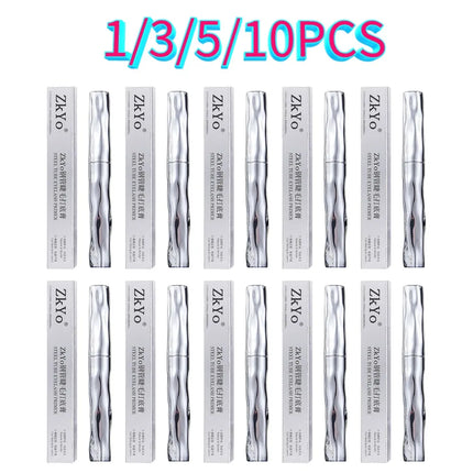Waterproof Mascara Primer Steel Tube Lashes Mascara Primer Curling Sweatproof Non-Clumping Eyelash Extensions With Spiral Brush