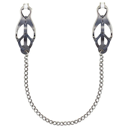 HOT! 1Pc Toys Nipple Clamps,Metal Nipples Clips With Chain Extreme Grip Tip,Sex Toys For Couples,Adult Games, Bondage Restraints