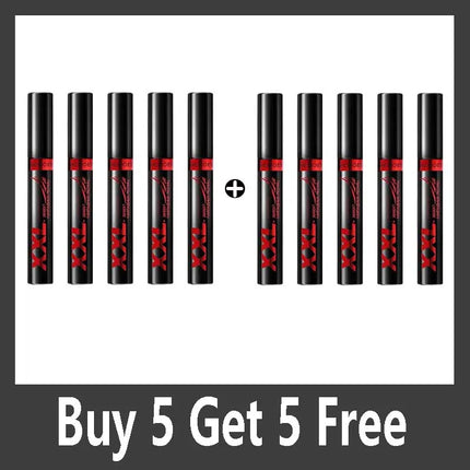 3D Mascara Waterproof Extra Volume Long -lasting Hyper-Curl Lengthening Eyelash Non-smudging Eyelashes Black Mascara Makeup