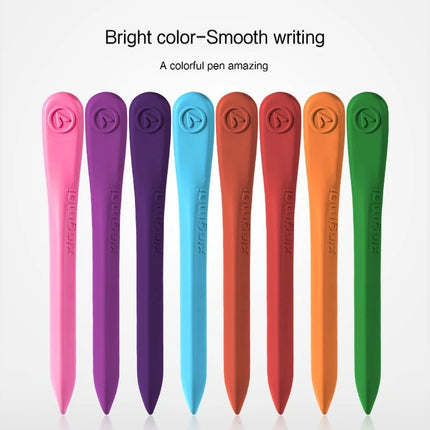 12/24/36 Colors Non-dirty Hand Plastic Crayons Washable Erasable Color Crayons for Children’s Painting School Office Supplies