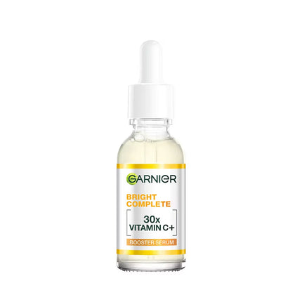Garnier Bright Complete Vitamin C Booster Face Serum 30ml Facial Essence With 377 For Skin Radiance Even Texture Daily Care