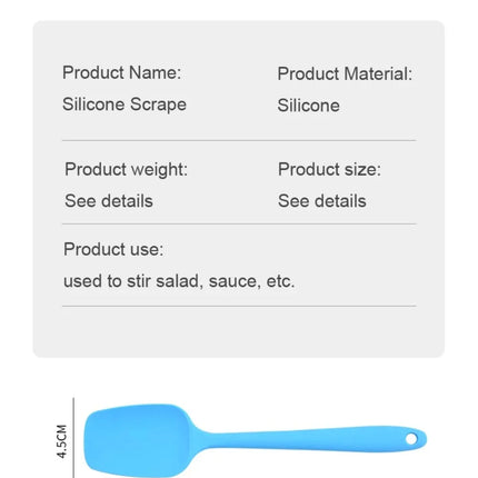 21cm/27cm Silicone Scraper Food Grade Silicone Baking Spatula Cake Spatula Mixing Tool Kitchen Baking Accessories
