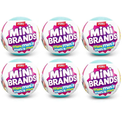 Zuru MIni Fridge Surprise Ball Mystery Blind Box Mini Brands Miniature Figure Collectible Desktop Decor Play House Kids Toy Gift