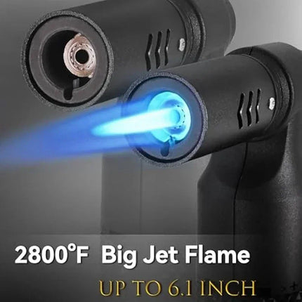 Honest Windproof Kitchen Cooking Spray Gun Torch Blue Flame Jet Gas Lighter Turbo Jewelry Welding Cigar Lighters