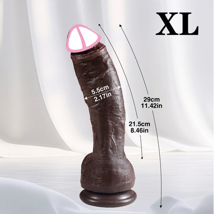 Soft Dildo Realistic Skin Penis Cheap Double Silicone Dildos Suction Cup Thick Dick Anal Sex Toys Men Women Gay Strapon Cock