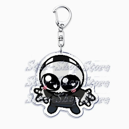 Hot Military Game Ghost Chibis Keychains for Accessories Cod Soldier Soap Simon Riley Keyring Jewelry Fans Friends Gaming Gifts