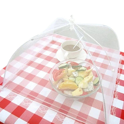 Kitchen Food Cover Foldable Anti Fly Mosquito Mesh Cover Picnic Dinner Table Umbrella Style Tent Cover Kitchen Gadgets