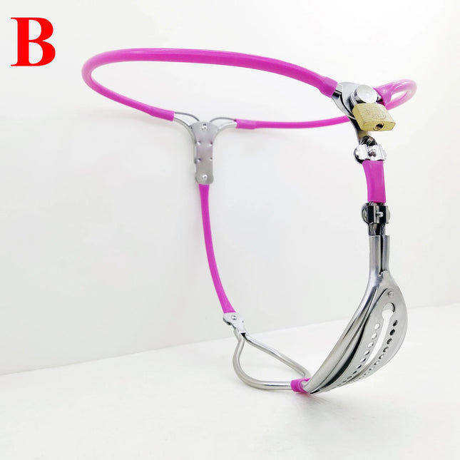 Transparent Chastity Pants for Women Adult Sex with Female Chastity Belt Sexy Thong Bondage SM Couple Flirting Fetish Sex Toys18